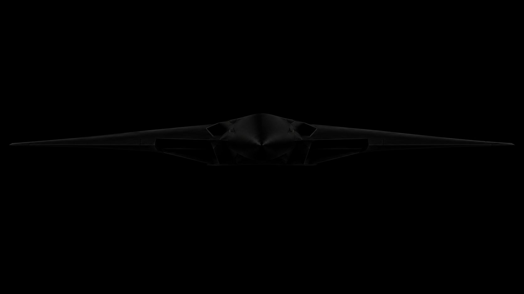 RAVEN level head-on carbon-fibre unmanned air vehicle concept render